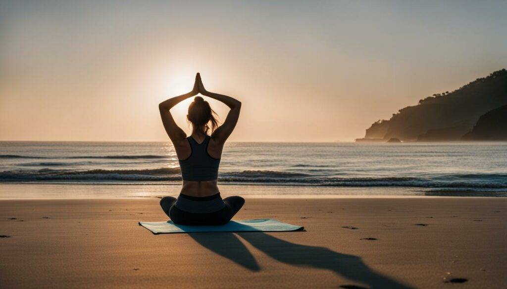 Yoga Enhancing Inner Peace