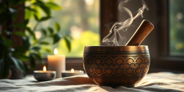 how to use tibetan singing bowls for deep relaxation and stress relief