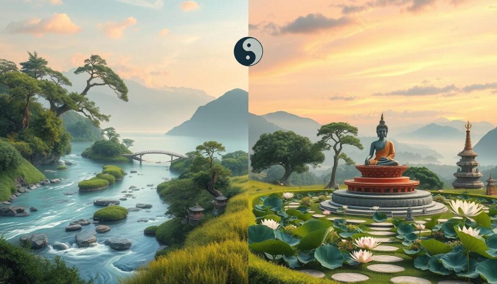 key differences between taoism and buddhism