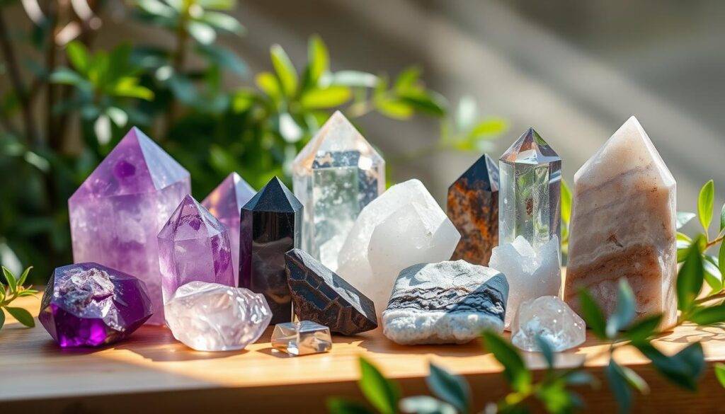 Crystals for Energy Protection