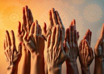 Hand gestures and mudras