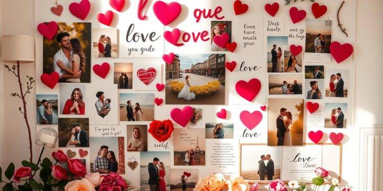 vision board attract love