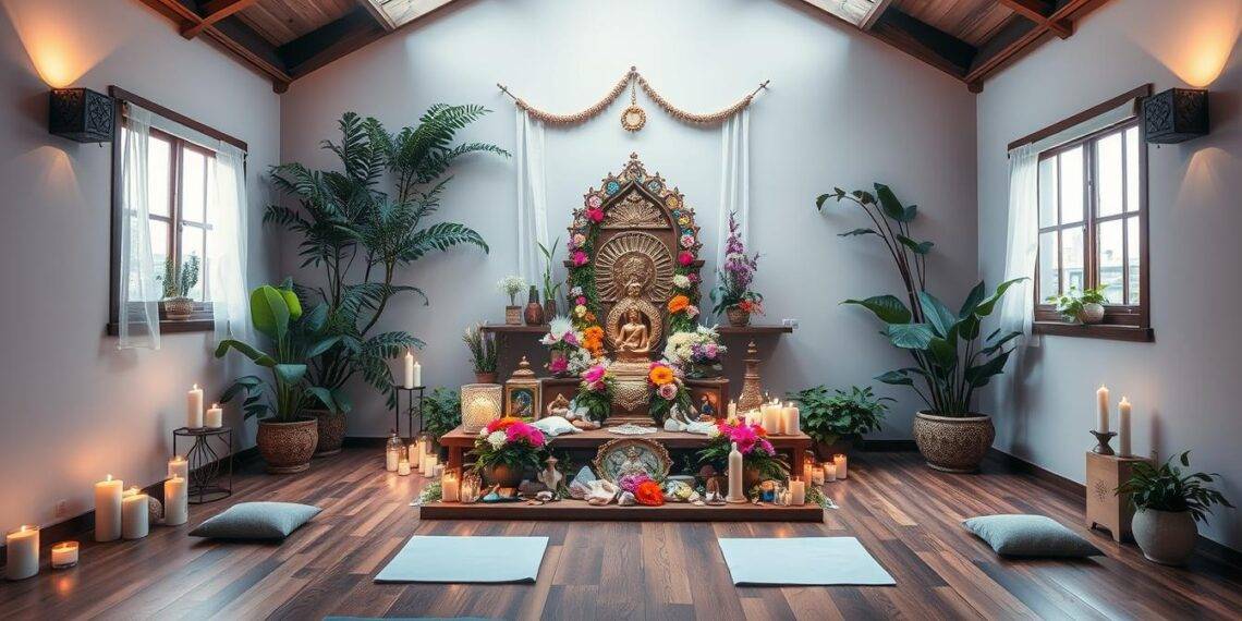 Creating a Sacred Space for Rituals and Meditation