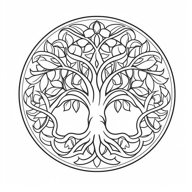 Tree of Life Mandala