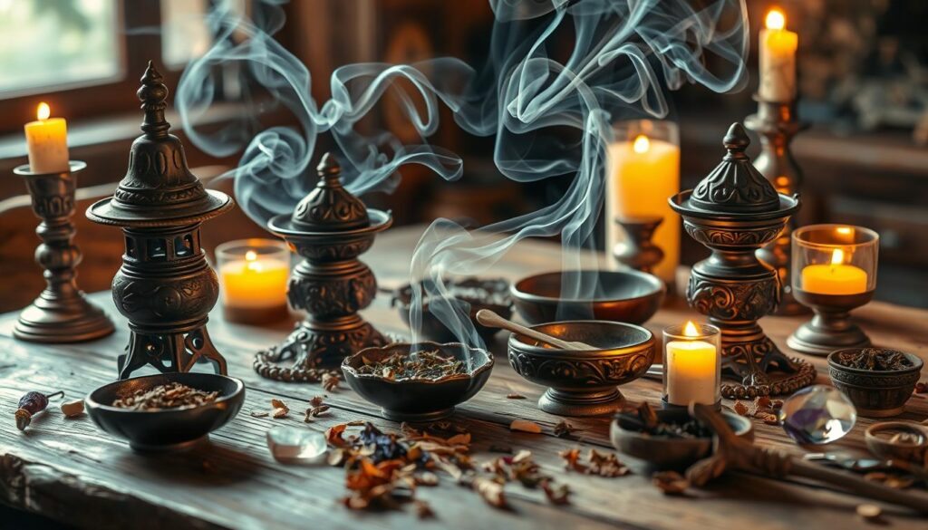 ancient smoke divination tools