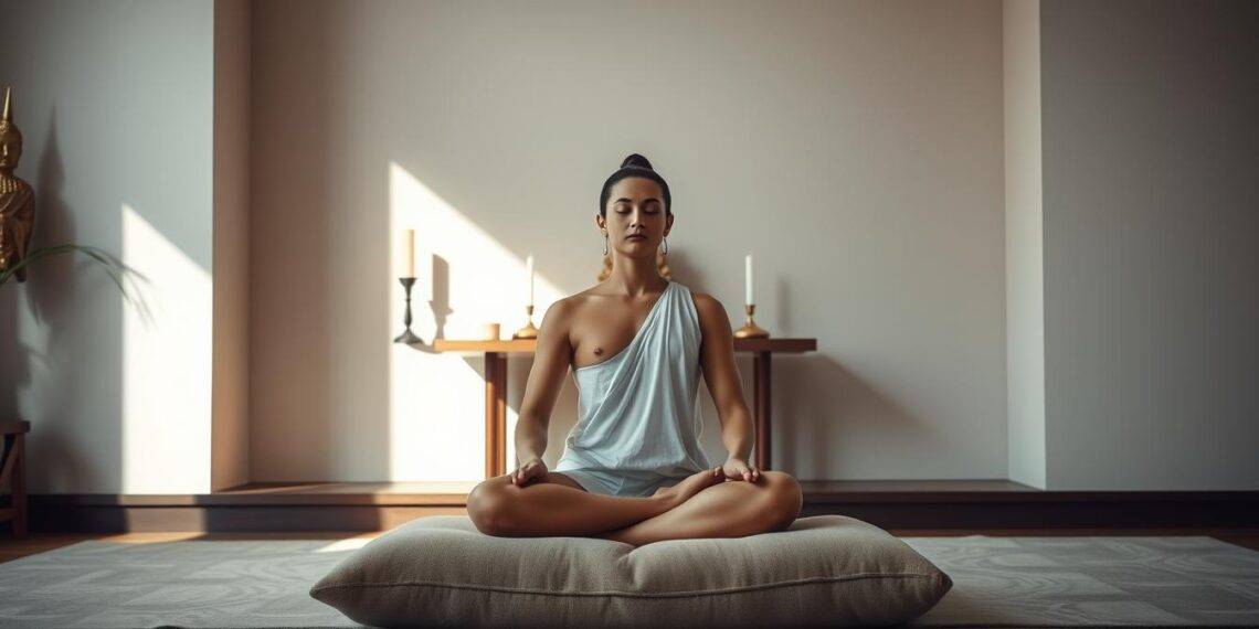 Buddhist meditation for calm