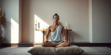 Buddhist meditation for calm