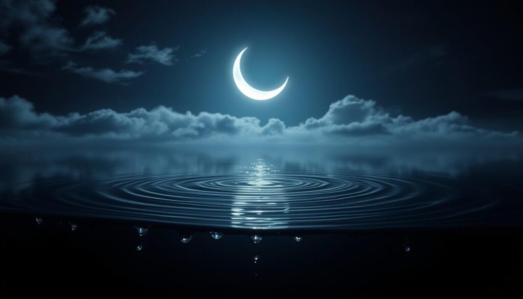 moon phase water