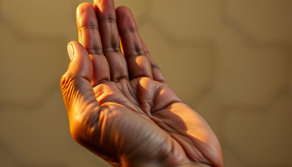 Mudra of Wealth hand gesture