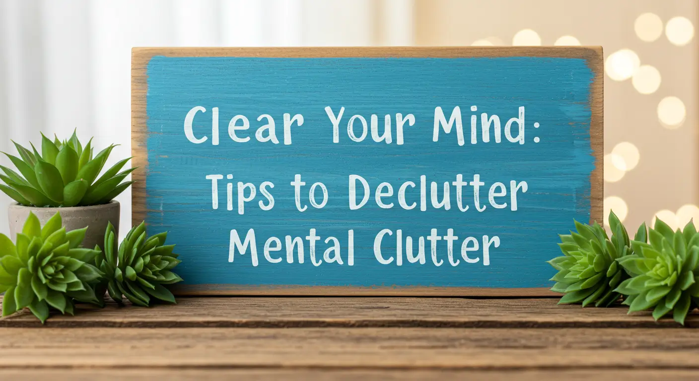 Clear Mental Clutter