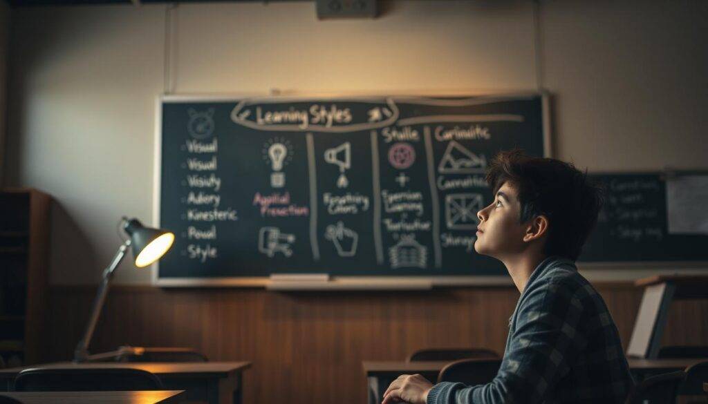 Identifying learning styles