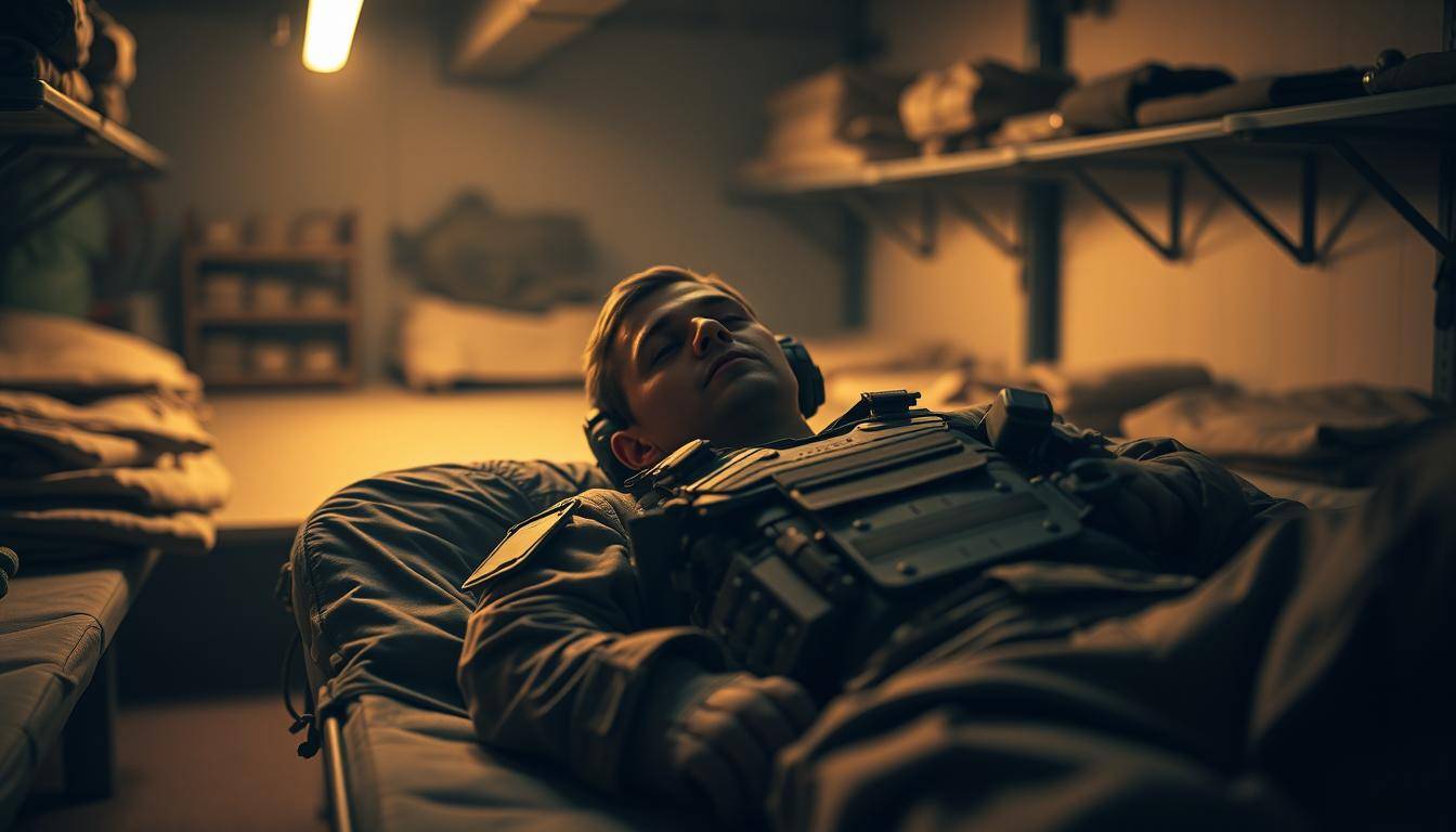 Military sleep method