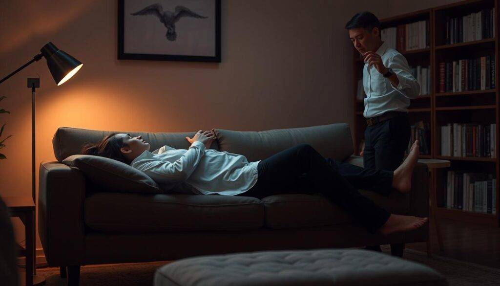 guided hypnotherapy session