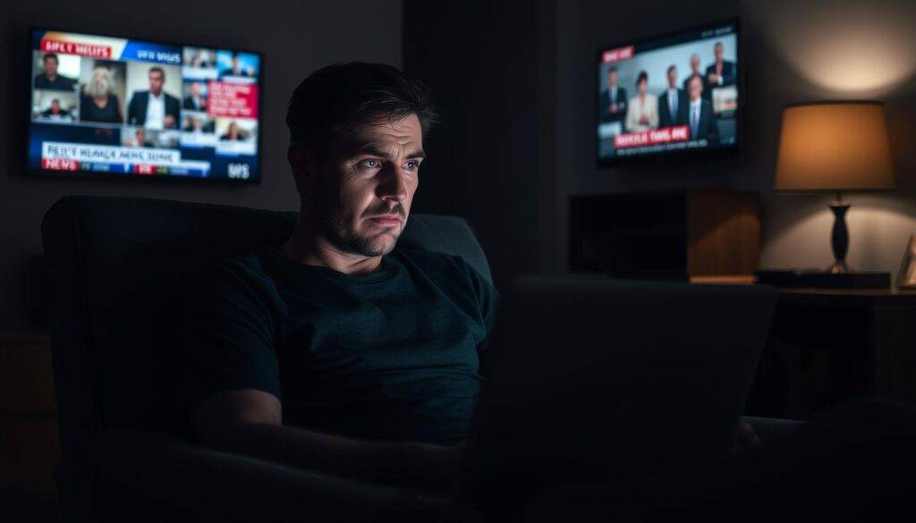 media-induced anxiety management
