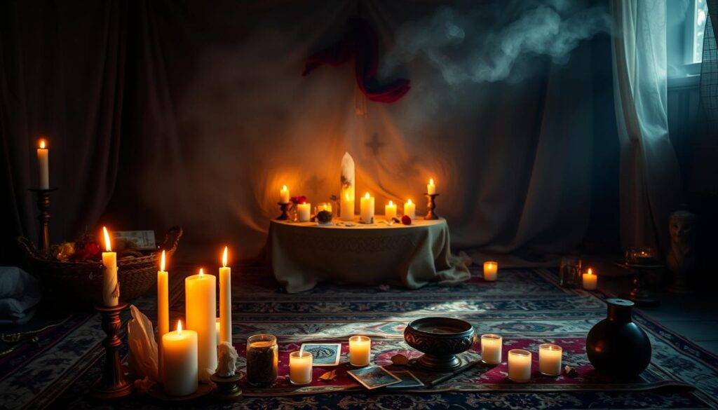 sacred space ritual setup