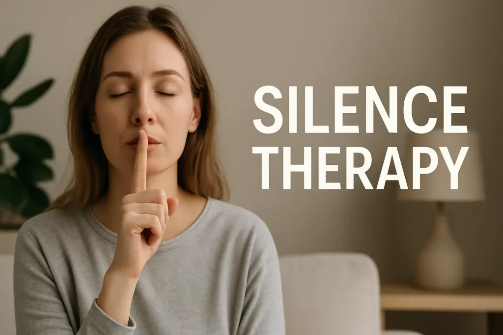 silence therapy