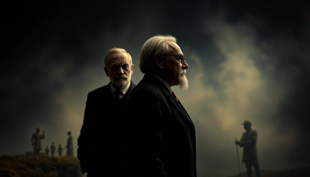 Carl Jung and Freud divergence