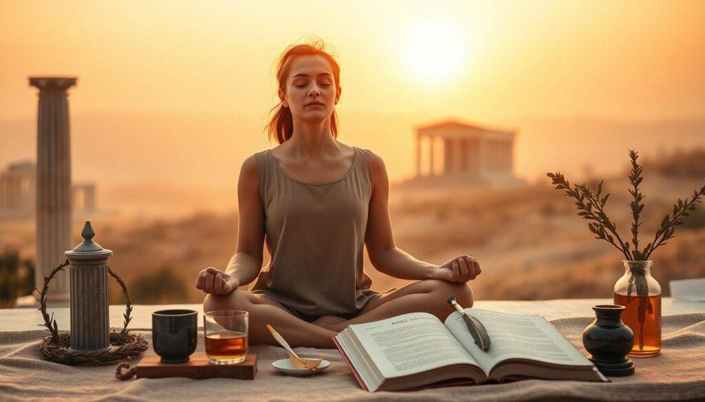 daily practices inspired by Greek wisdom