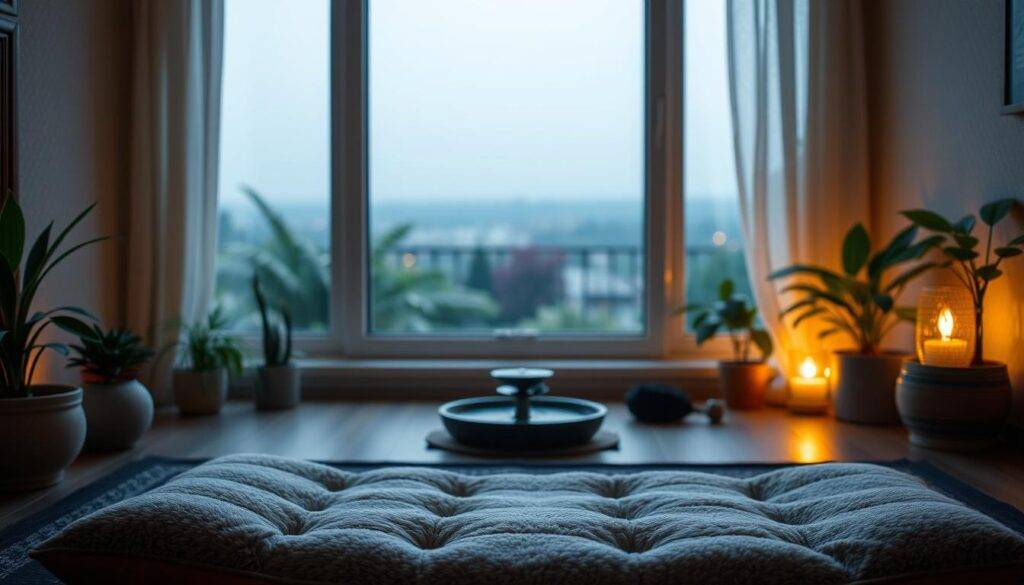 meditation environment setup