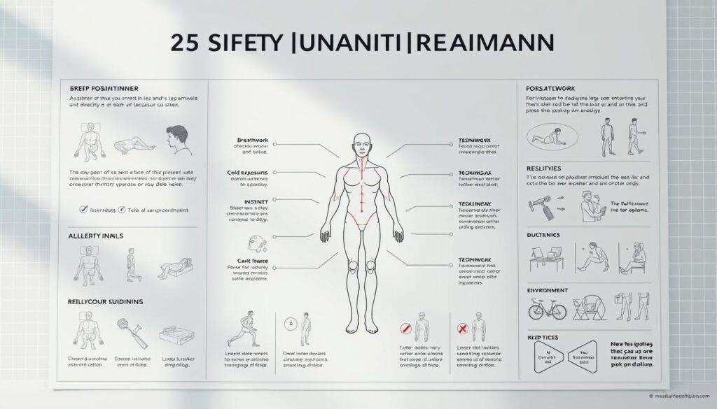 safety guidelines for resilience training