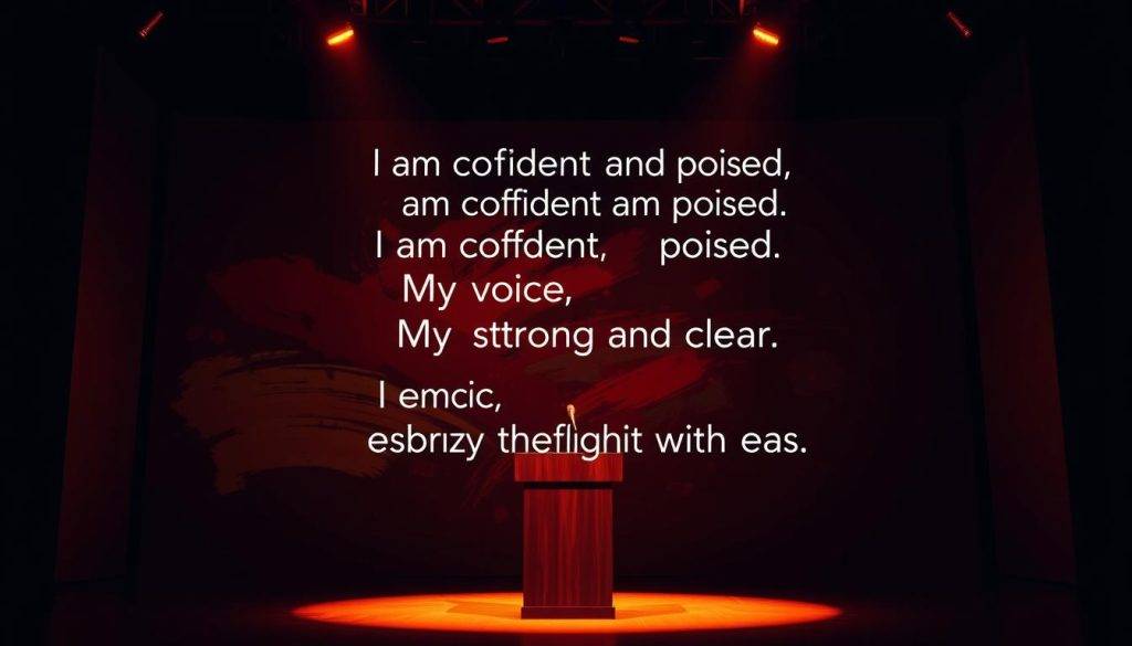 stage confidence affirmations