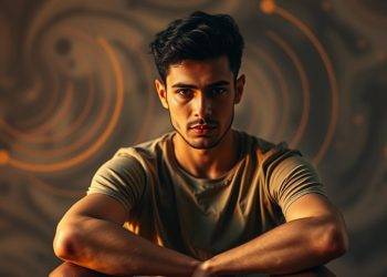 A highly focused, introspective portrait of a person embodying a proactive mindset. In the foreground, a contemplative individual sits cross-legged, their expression radiating determination and focus. Soft, warm lighting illuminates their face, casting subtle shadows that accentuate their features. In the middle ground, a hazy, abstract backdrop of swirling, energetic shapes and lines, representing the dynamic, ever-changing nature of a proactive mindset. The background is blurred, hinting at the broader context of "seizing the day" and "going out and getting it." The overall atmosphere is one of quiet, resolute confidence, capturing the essence of a proven strategy for a proactive approach to life.