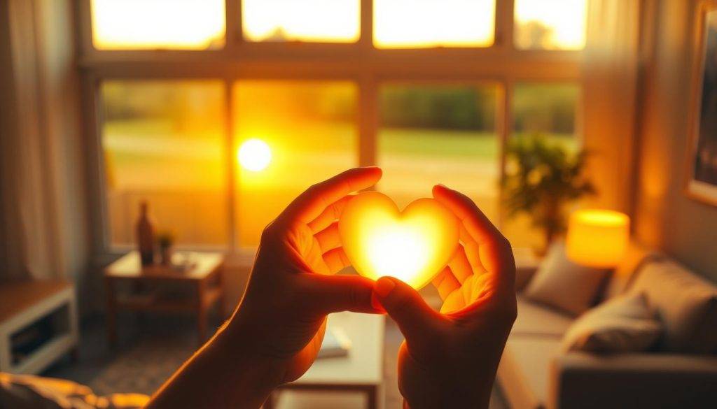 warm glow effect