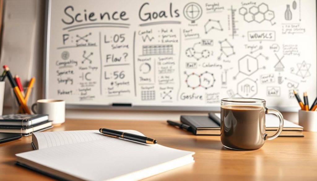 writing goals science
