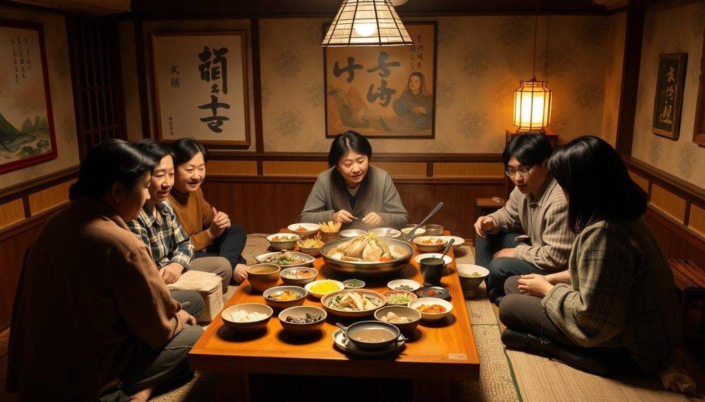 Korean shared meal tradition