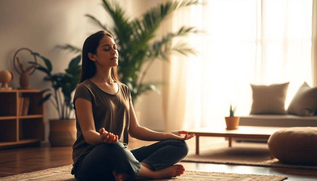 self-hypnosis practice for calm